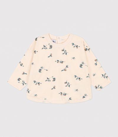 Tee-shirt MANCHES LONGUES EN JERSEY IMPRIMÉ BÉBÉ