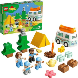 Aventures en camping-car en famille lego 10946