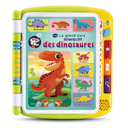 livre interactif des dinosaures vtech