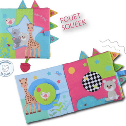 Livre d’éveil Sensitive book Sophie la girafe