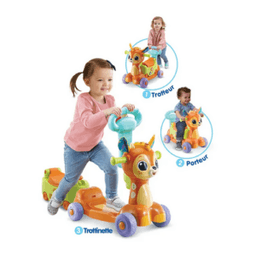 Merlin trotti porteur 6 en 1 vtech