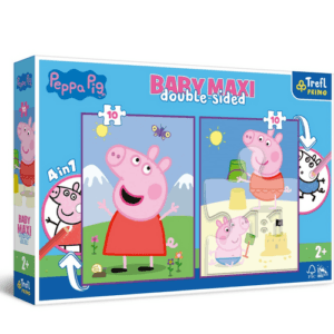 Baby maxi puzzle coloriage Peppa Pig