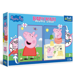 Baby maxi puzzle coloriage Peppa Pig