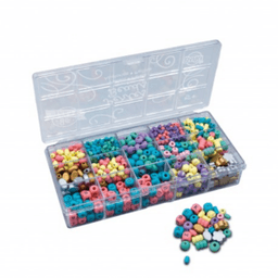 perles Boîte en bois Couleurs