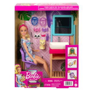 Barbie Coffret Spa Masque Paillettes