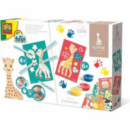 Coloriage peinture au doigt Sophie la Girafe