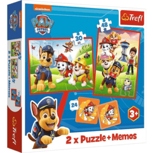 puzzles + memos Paw Patrol