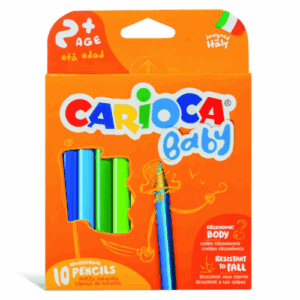 Baby Crayons couleurs 10 pcs CARIOCA