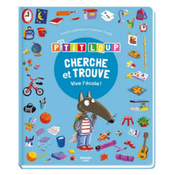 Cherche trouve Ptit loup Vive l’école