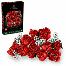 bouquet de roses lego 10328