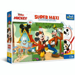Baby super maxi puzzle coloriage Mickey