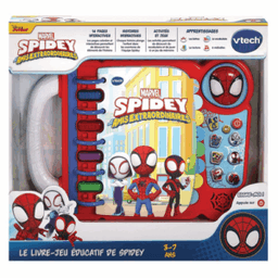 livre jeu éducatif de Spidey Vtech