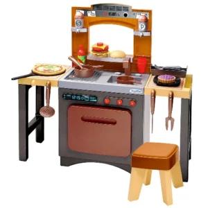 Pizzeria avec Tabouret Coin Cuisine