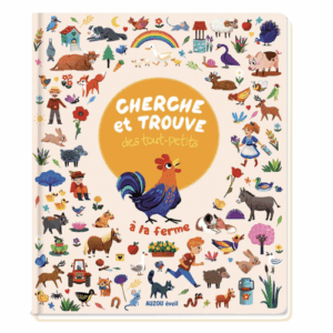 Cherche trouve des tout petits à la ferme AUZOU