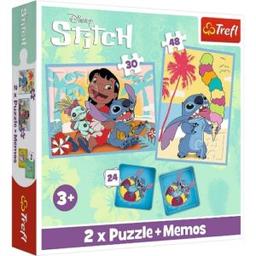 puzzles + memos Stitch TREFL