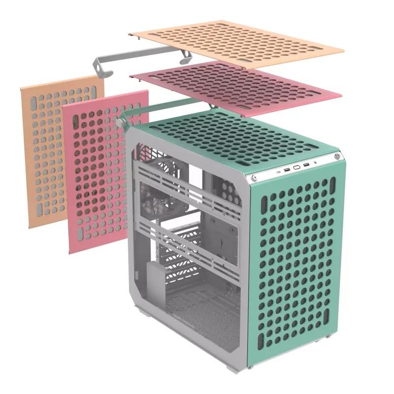 Cooler Master BOITIER GAMER QUBE 500 FLATPACK MACARON