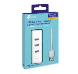 TP-Link Hub USB Adaptateur USB-Ethernet Gigabit UE330 3 ports