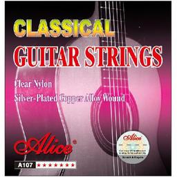 JEU DE CORDES GUITARE CLASSIQUE ALICE A107