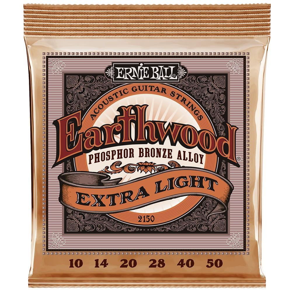 ERNIE BALL EARTHWOOD PHOSPHORE BRONZE EXTRA LIGHT 10-50