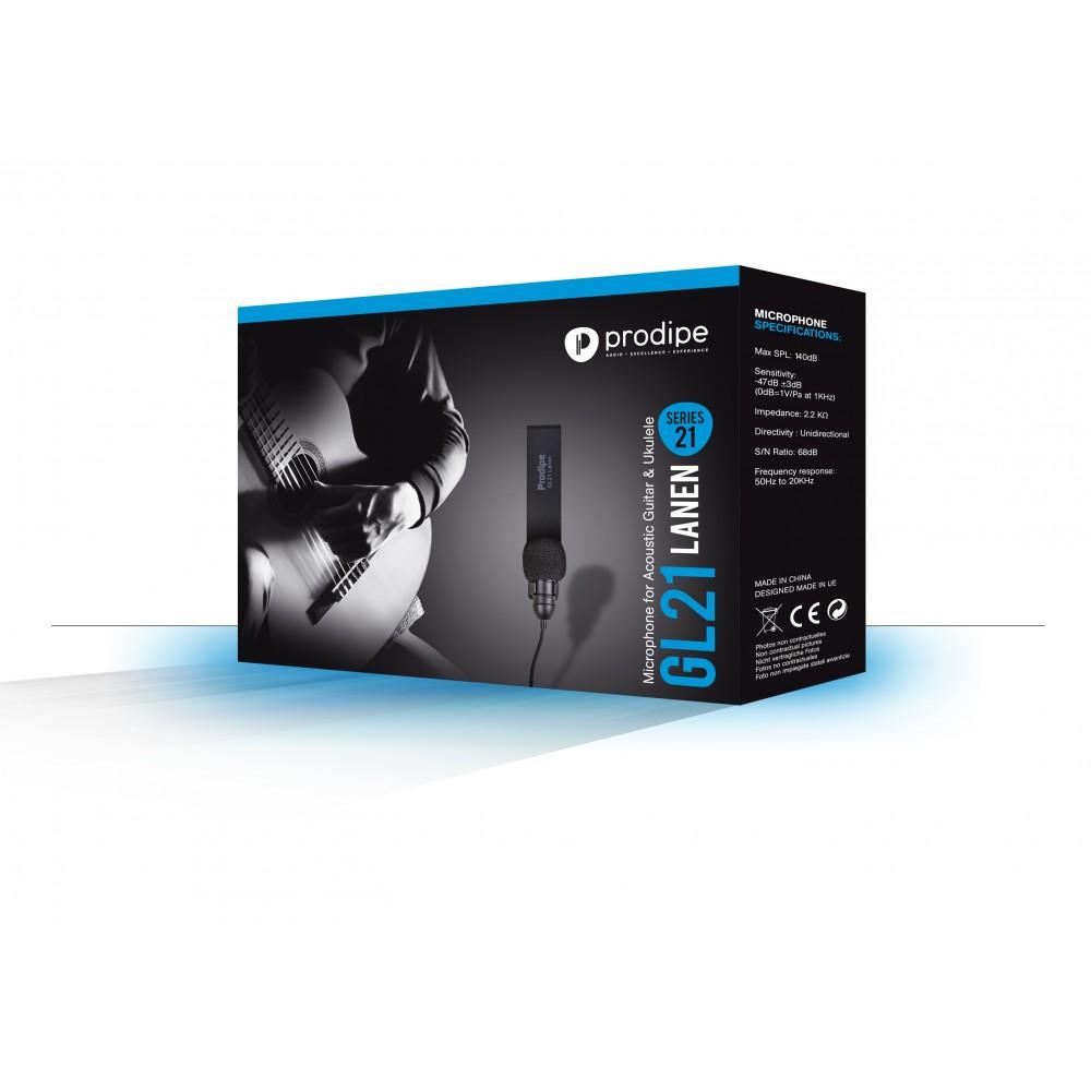 PRODIPE GL21 LANEN, MICRO INSTRUMENT POUR GUITARES ACOUSTIQUES, UKULÉLÉS