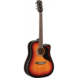 RANGER 6 EQ BROWN, GUITARE ÉLECTRO ACOUSTIQUE