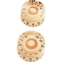 YELLOW PARTS-BOUTONS DE POTENTIOMÈTRE TYPE LES PAUL® , LOT DE 2
