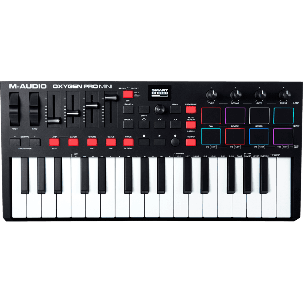 OXYGEN PRO MINI, CLAVIER MAITRE