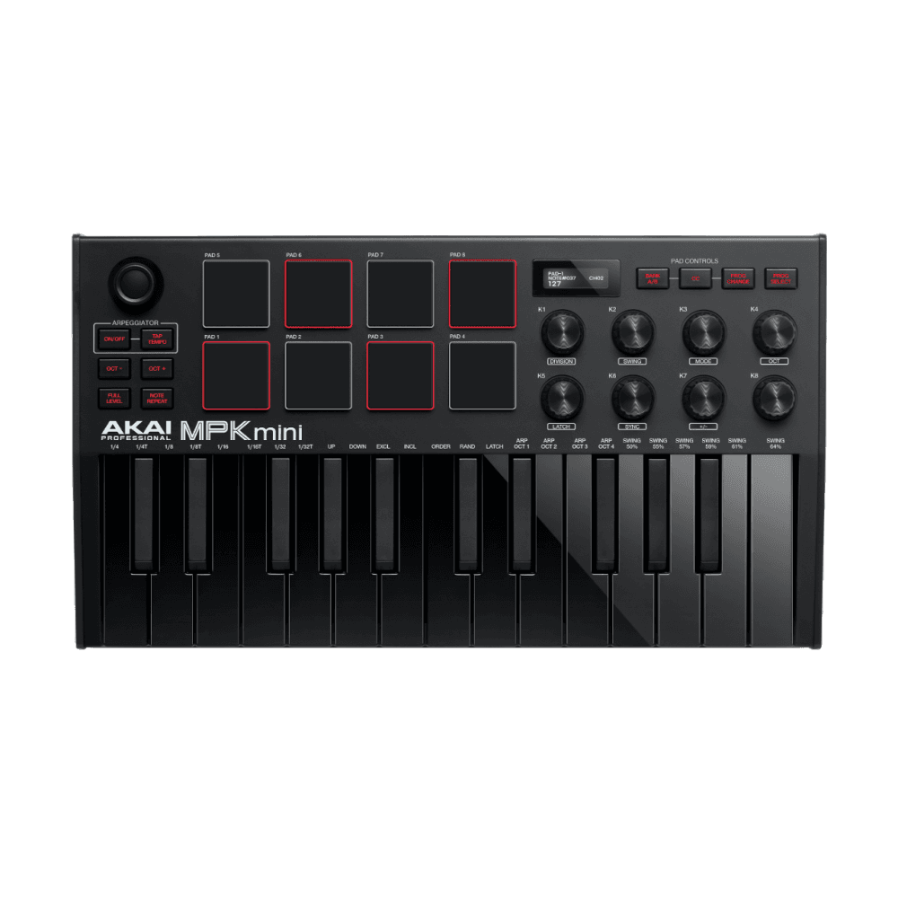 AKAI PROFESSIONAL MPK MINI MKIII, CLAVIER MAITRE USB 25 MINI NOTES
