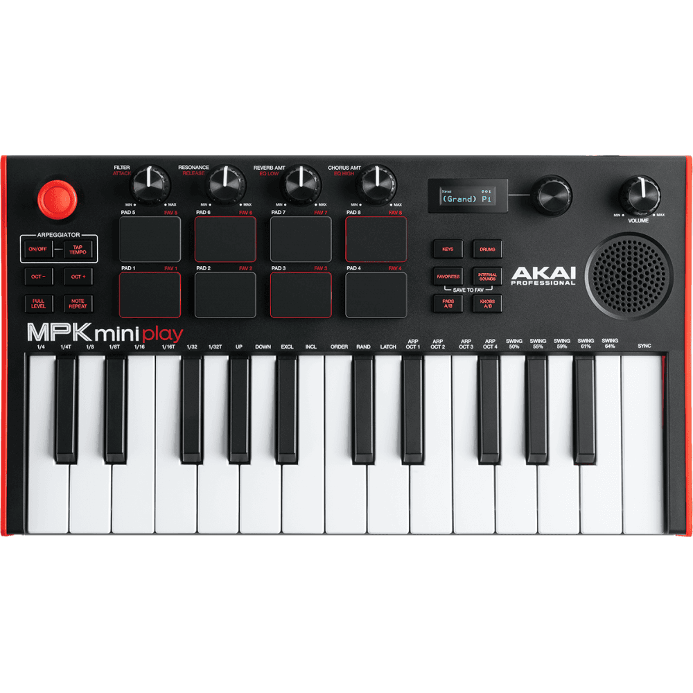 AKAI PROFESSIONAL MPK MINI PLAY MK3, CLAVIER MAITRE USB