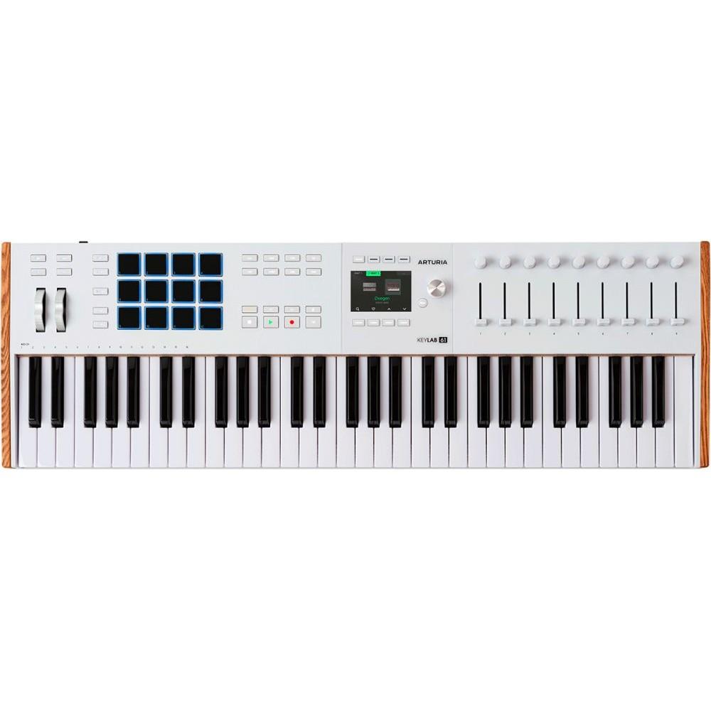 ARTURIA- KEYLAB 61 MK3 CLAVIER DE CONTRÔLE USB MIDI KEYLABMK3-61-WH