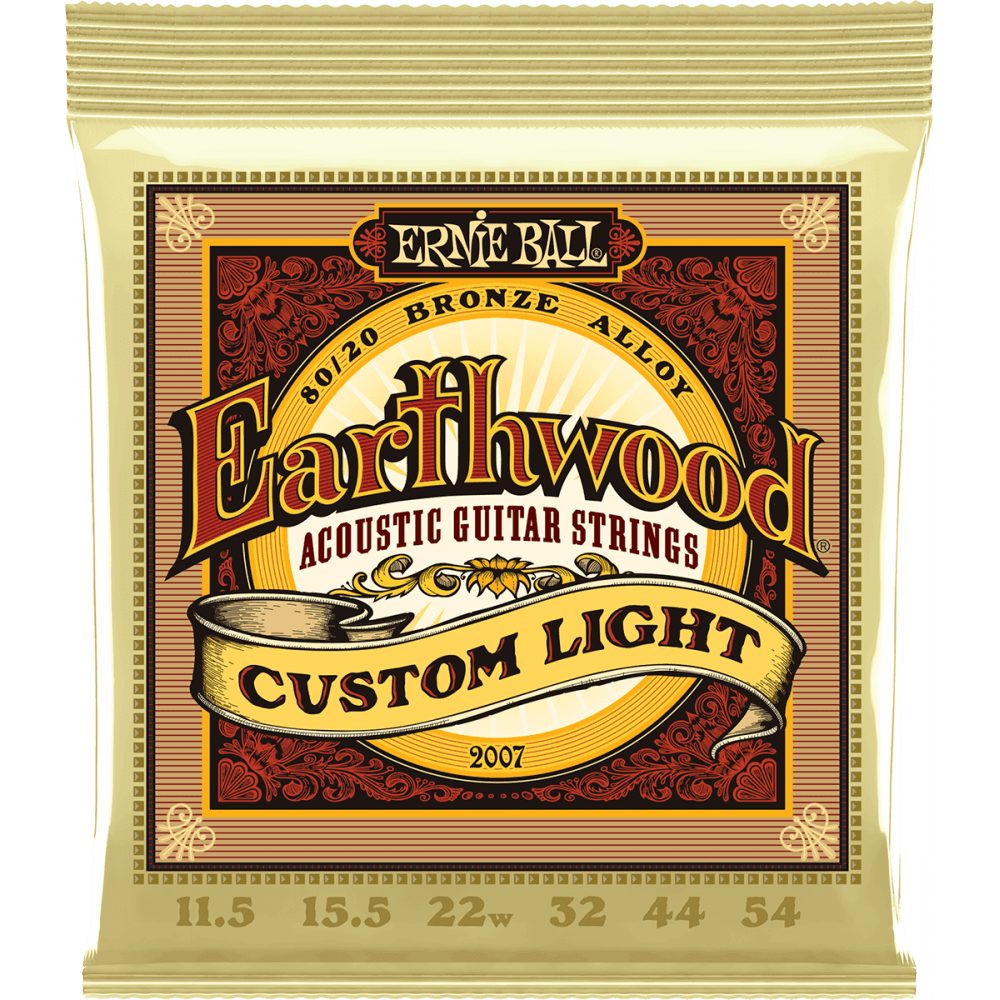 ERNIE BALL EARTHWOOD BRONZE CUSTOM LIGHT