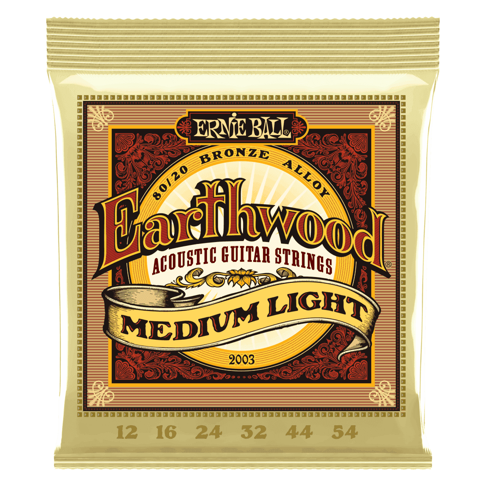 ERNIE BALL EARTHWOOD BRONZE MOYEN 12-54