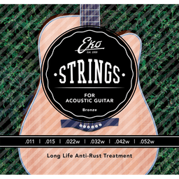 EKO JEU DE CORDES ACOUSTIQUES BRONZE 11-52 MEDIUM LIGHT