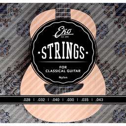 EKO- NYLON 28-43 JEU DE CORDES CLASSIQUES MEDIUM