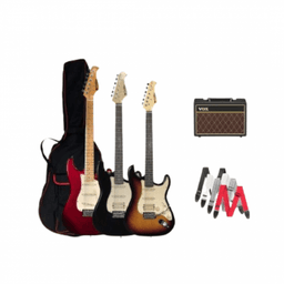PRODIPE GUITARE ÉLECTRIQUE + EMPLI VOX 10W + CIENTURE