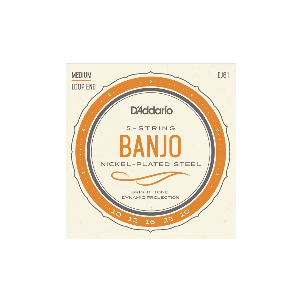 AND CO EJ61 JEU NICKEL POUR BANJO 5 CORDES 10-23 MEDIUM