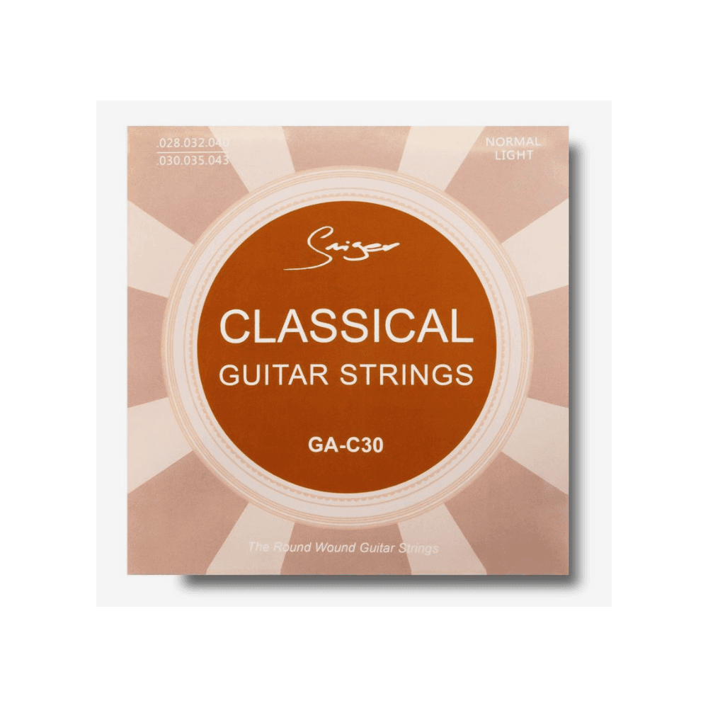 SMIGER- CORDES DE GUITARE CLASSIQUE FILET ROND