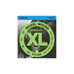 AND CO EXL165 NICKEL WOUND LONG SCALE REGULAR LIGHT TOP