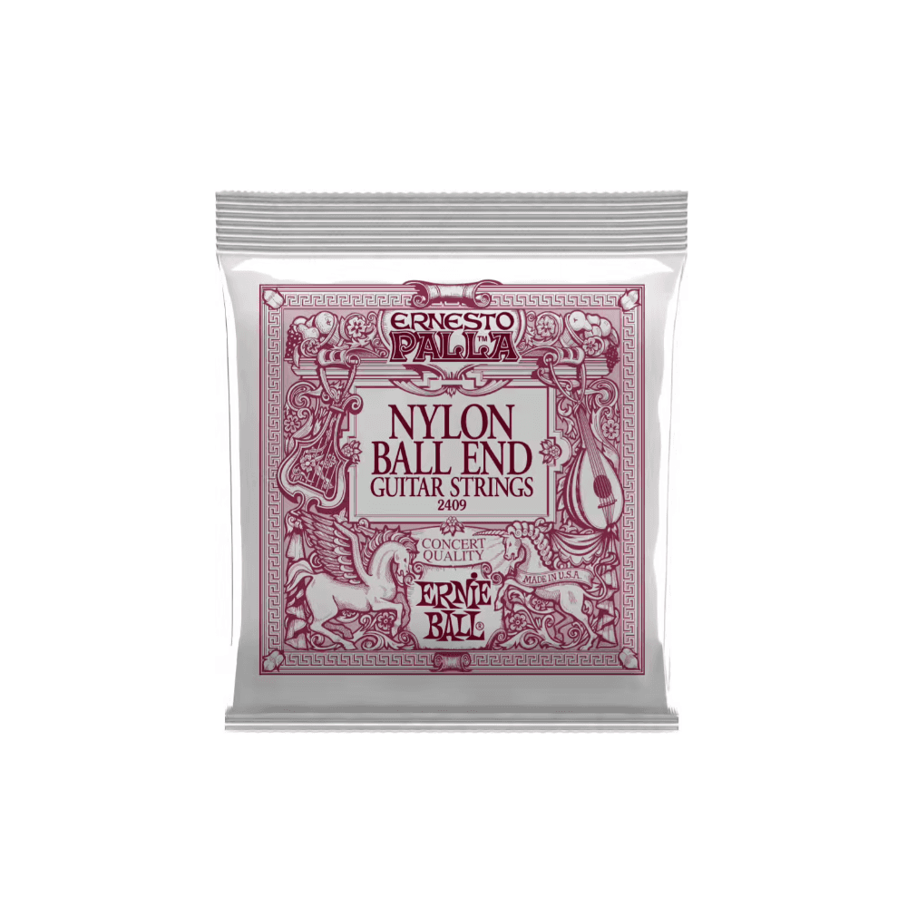 ERNIE BALL ERNESTO PALLA NYLON -MÉTAL DORÉ