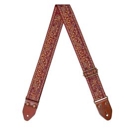 SANGLE DE GUITARE CASCHA JACQUARD MOTIF CACHEMIRE