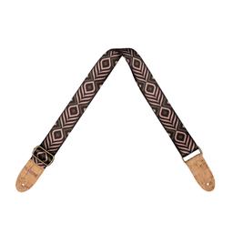 GUITAR STRAP VEGAN CORK CHEVRON