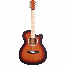 GUITARE ACOUSTIQUE CUTAWAY 6 CORDES