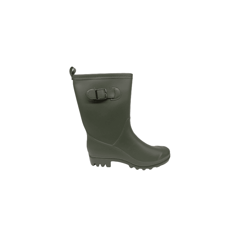 BOTTINES DE PLUIE A BOUCLES EN VERTS MILITAIRES