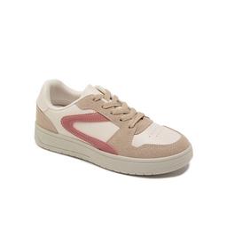 Sneaker Khaki À Lacets