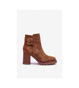 HAUTES A TALONS EN CAMEL