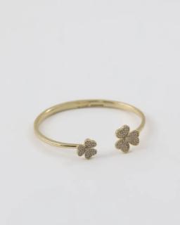fleuri avec strass