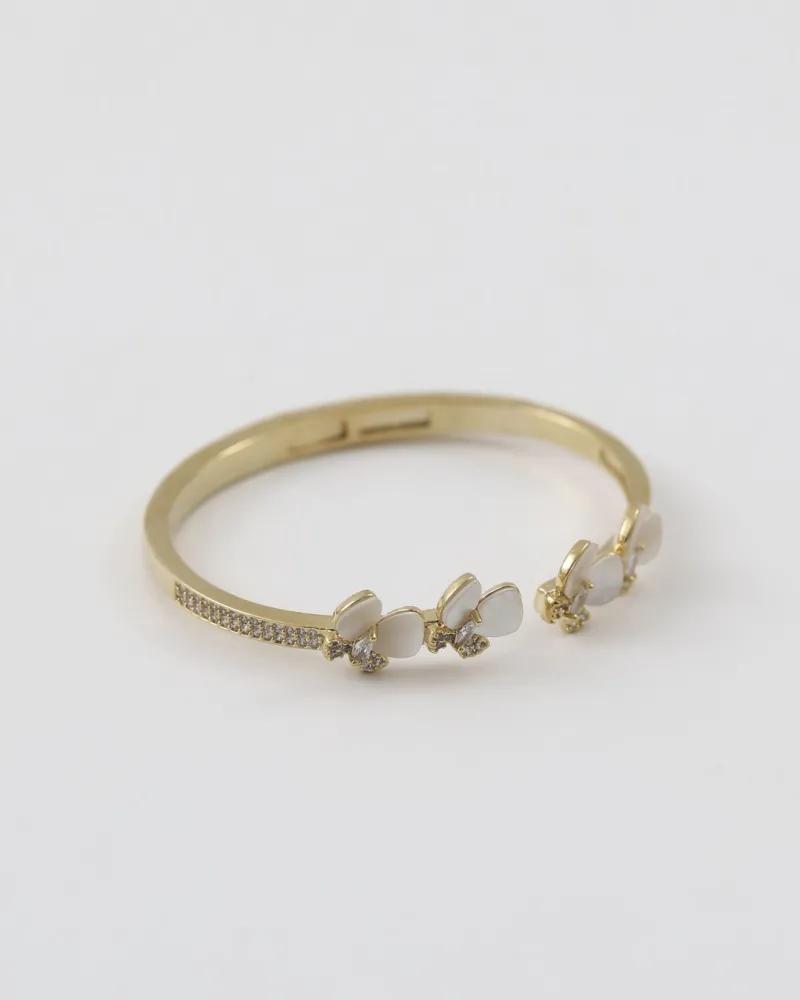 papillon en zircone