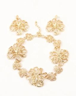 Parure florale pétales