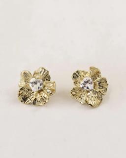 Boucles d’oreilles fleurs à