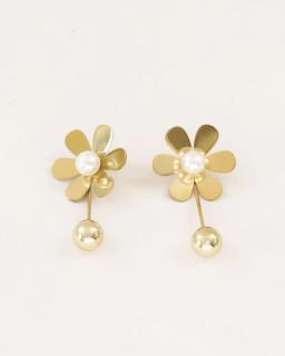 Boucles d’Oreilles Fleur